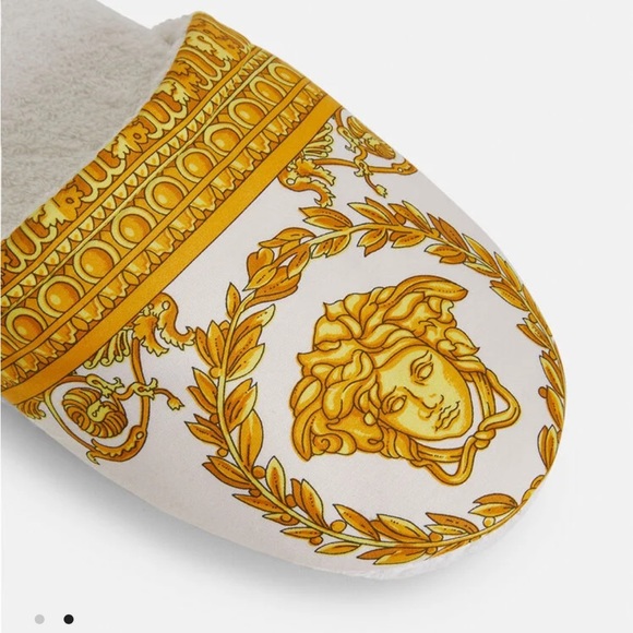 Versace Baroque slippers XL NWOT - Picture 2 of 9